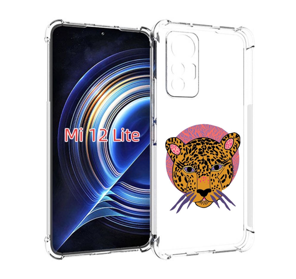 

Чехол MyPads тигр-в-кругу для Xiaomi 12 Lite, Прозрачный, Tocco
