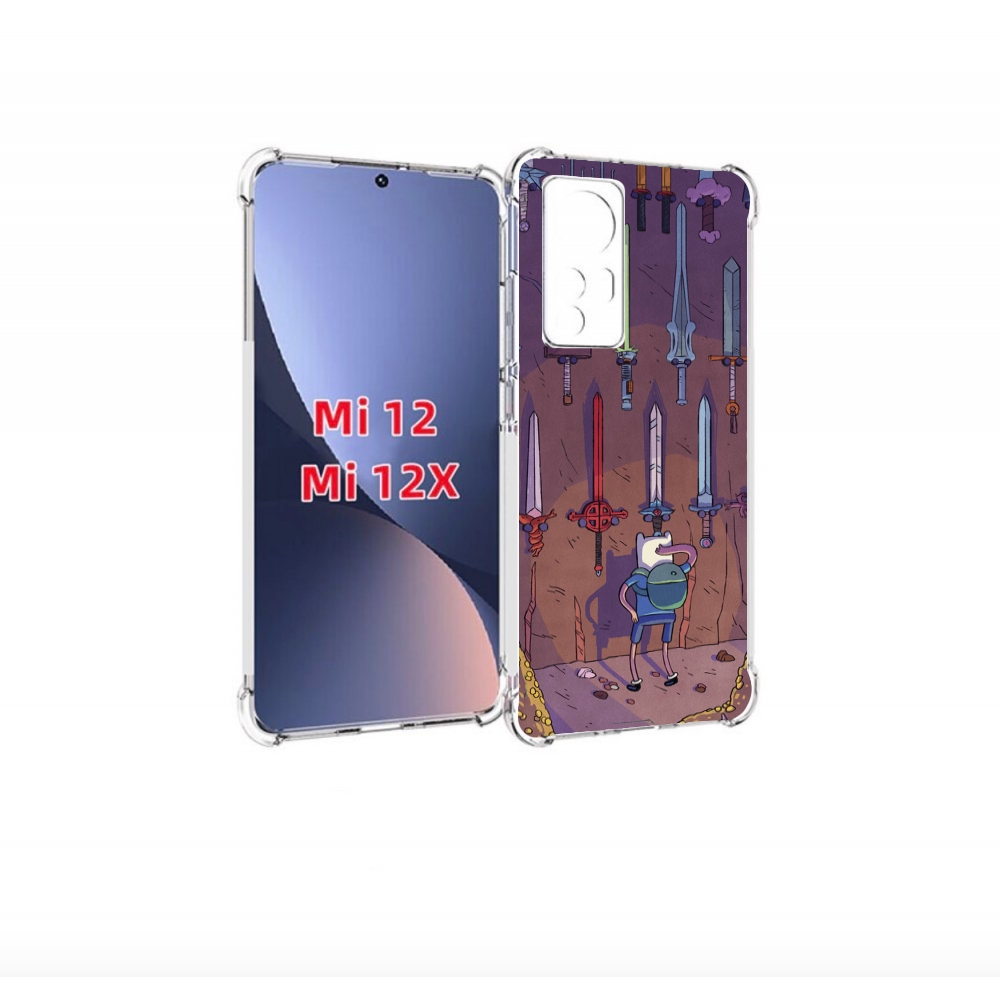 

Чехол бампер MyPads фин ищет меч для Xiaomi 12., Прозрачный, Tocco