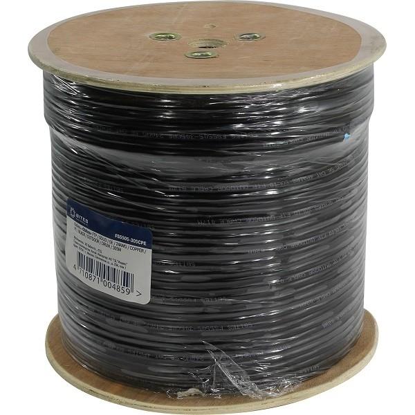 

5bites Кабель FS5505-305CPE FTP / SOLID / 5E / 24AWG / COPPER / PVC(+PE) / BLACK / OUTDOO