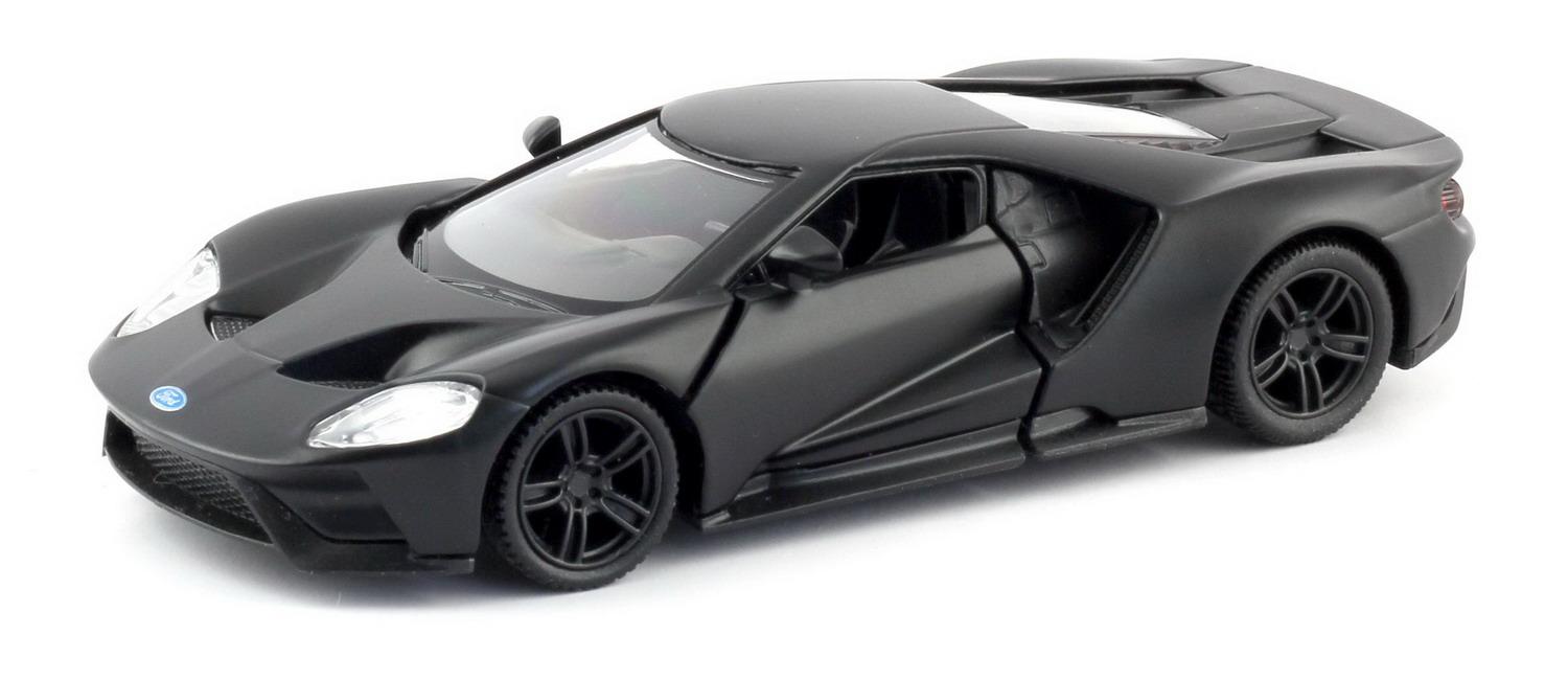 Машина металлическая RMZ City 1:32 Ford GT 2019, черный матовый цвет, двери открываются ветровики 2 двери ford tourneo transit custom 2013