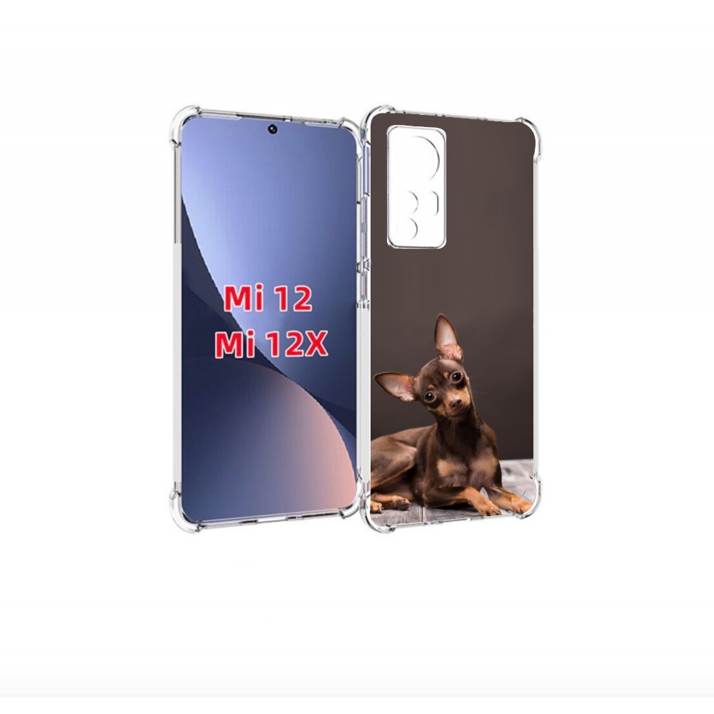 

Чехол бампер MyPads тои терьер для Xiaomi 12., Прозрачный, Tocco