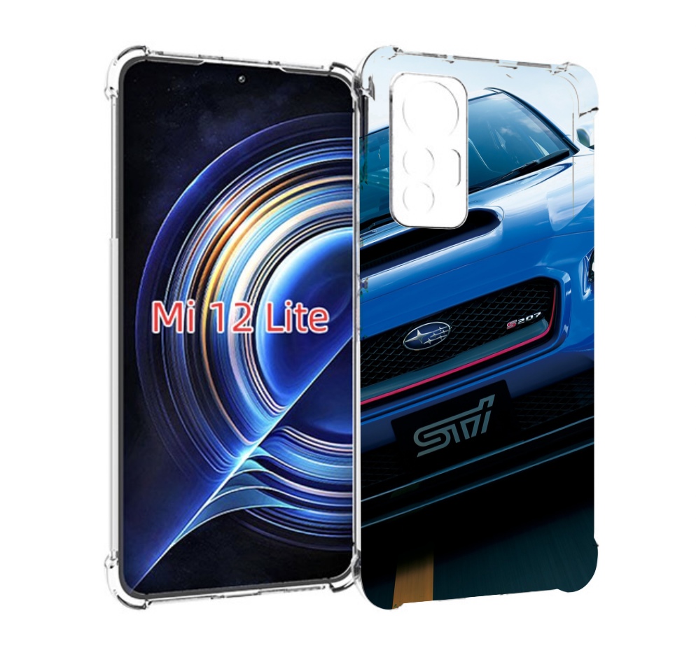 

Чехол MyPads субару subaru 2 для Xiaomi 12 Lite, Прозрачный, Tocco