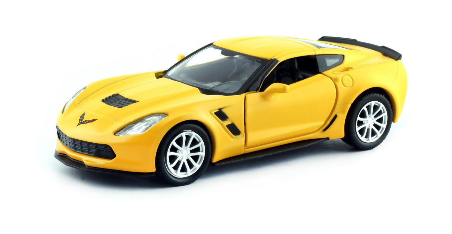Машина металлическая RMZ City 1:32 Chevrolet Corvette Grand Sport maisto 1 24 out of print models sold in small quantities grand sport simulation alloy car model collection gift toy