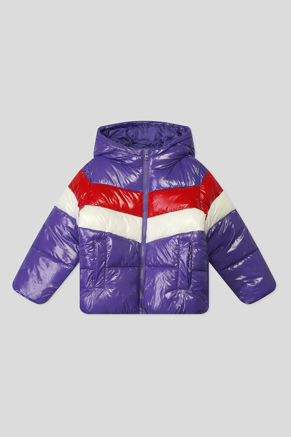 

Куртка утепленная Benetton 2O3ACN02P, фиолетовый, M, 2O3ACN02P