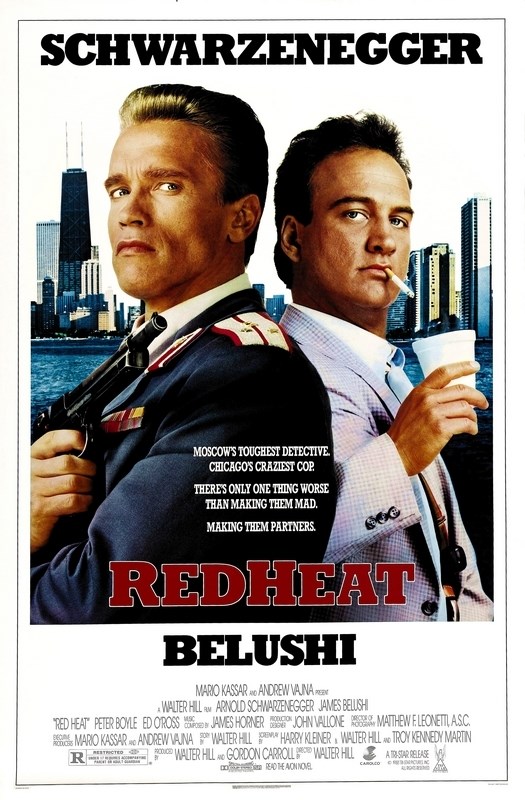 

Постер к фильму "Красная жара" (Red Heat) Оригинальный 68,6x104,1 см