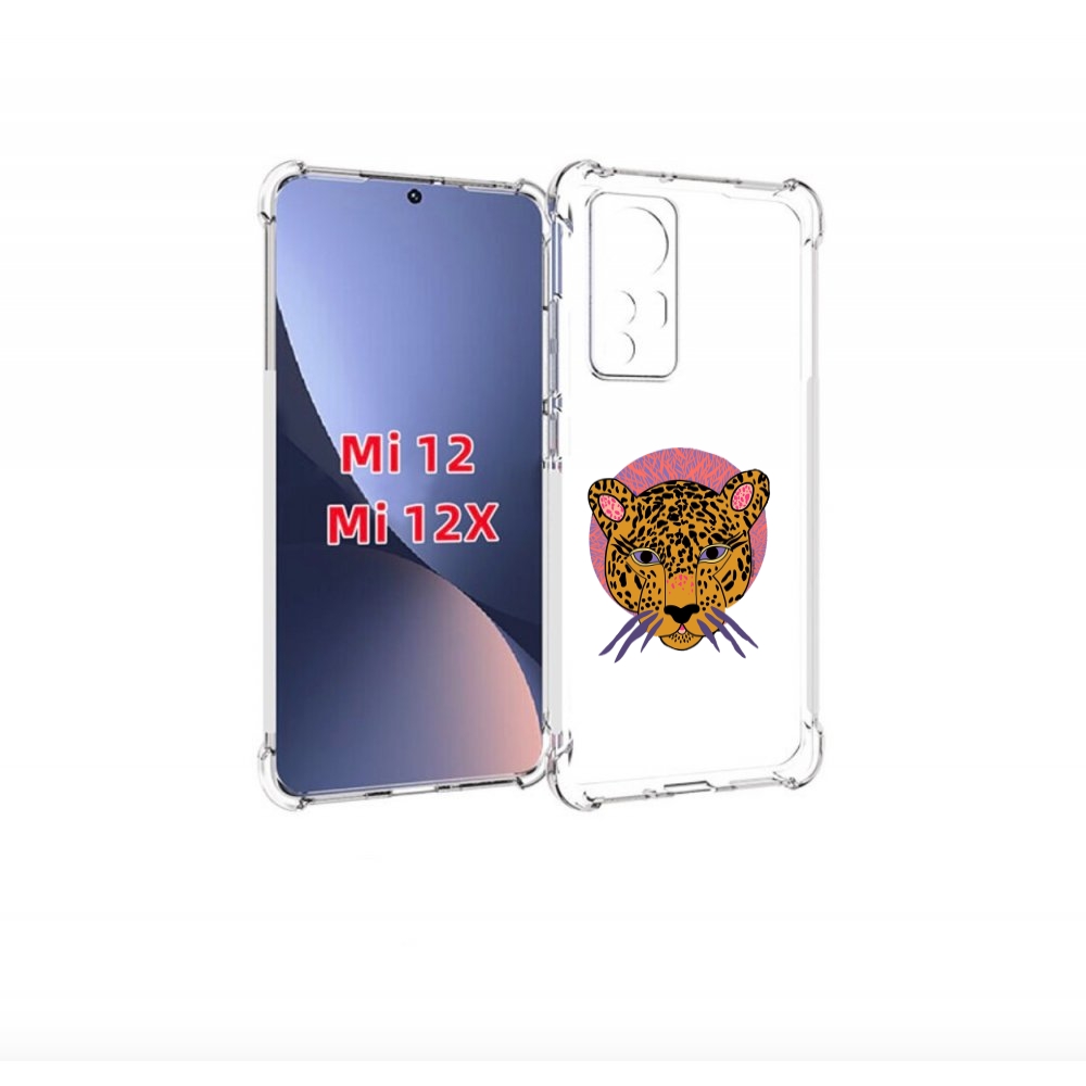 

Чехол бампер MyPads тигр-в-кругу для Xiaomi 12., Прозрачный, Tocco