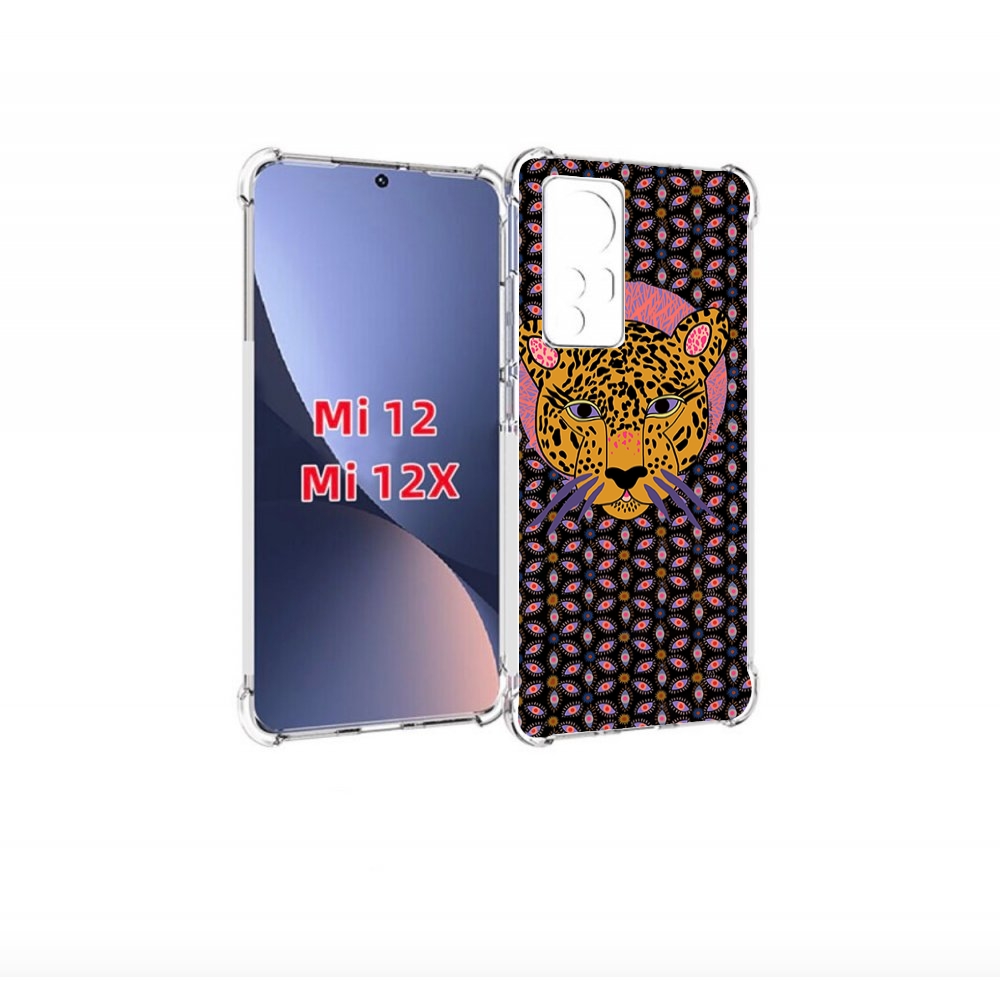 

Чехол бампер MyPads тигр-в-глазах для Xiaomi 12., Прозрачный, Tocco