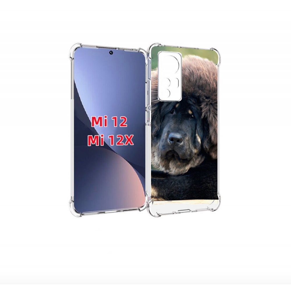 

Чехол бампер MyPads тибетскии мастиф для Xiaomi 12., Прозрачный, Tocco