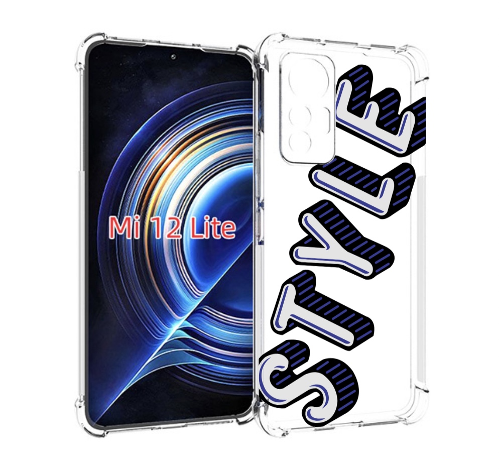 

Чехол MyPads стиль для Xiaomi 12 Lite, Прозрачный, Tocco