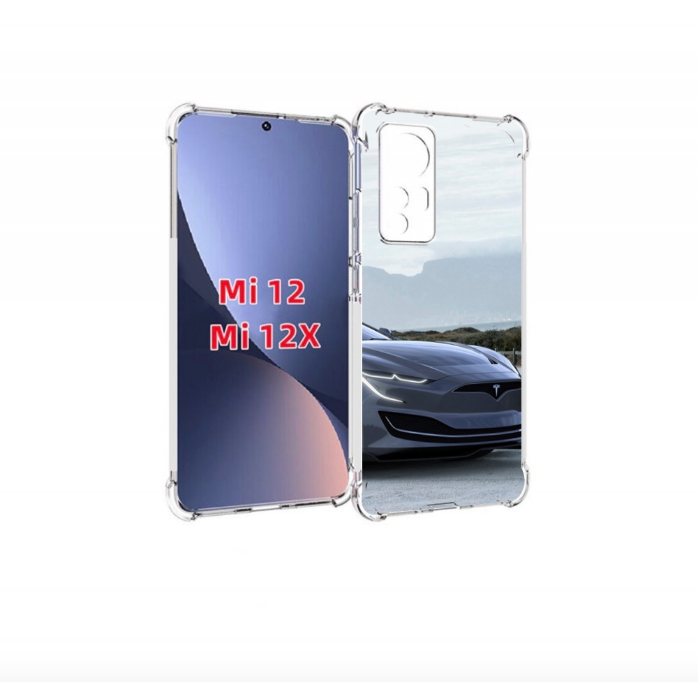 

Чехол бампер MyPads тесла tesla 2 мужской для Xiaomi 12., Прозрачный, Tocco