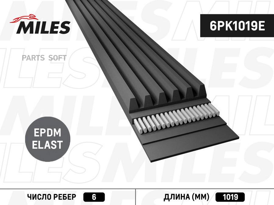 

MILES 6PK1019E Ремень п/к 1шт