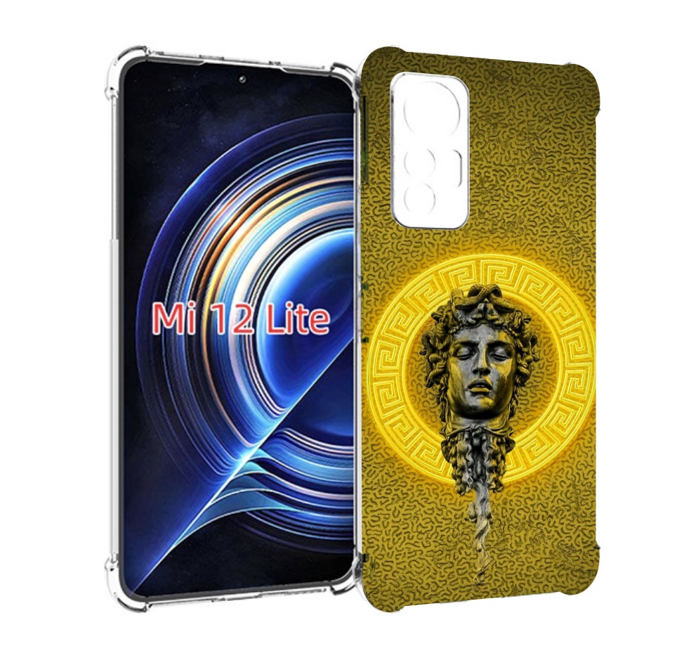 

Чехол MyPads статуя версачи для Xiaomi 12 Lite, Прозрачный, Tocco