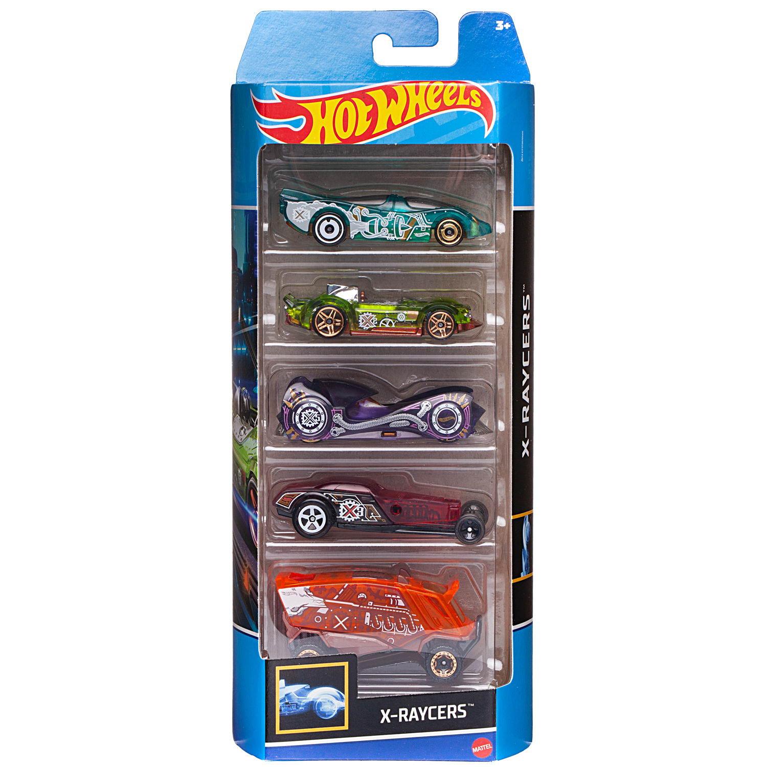 Набор машинок Mattel Hot wheels Подарочный набор из 5 машинок №6