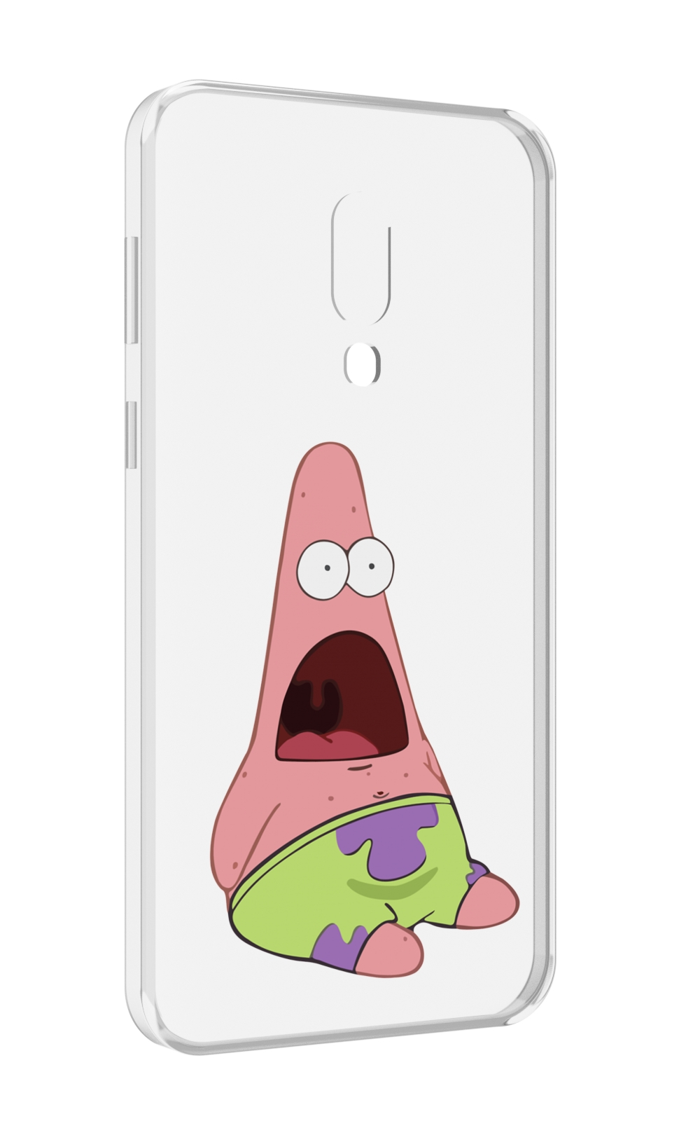 

Чехол MyPads патрик-в-шоке детский для Meizu 16 Plus / 16th Plus, Прозрачный, Tocco