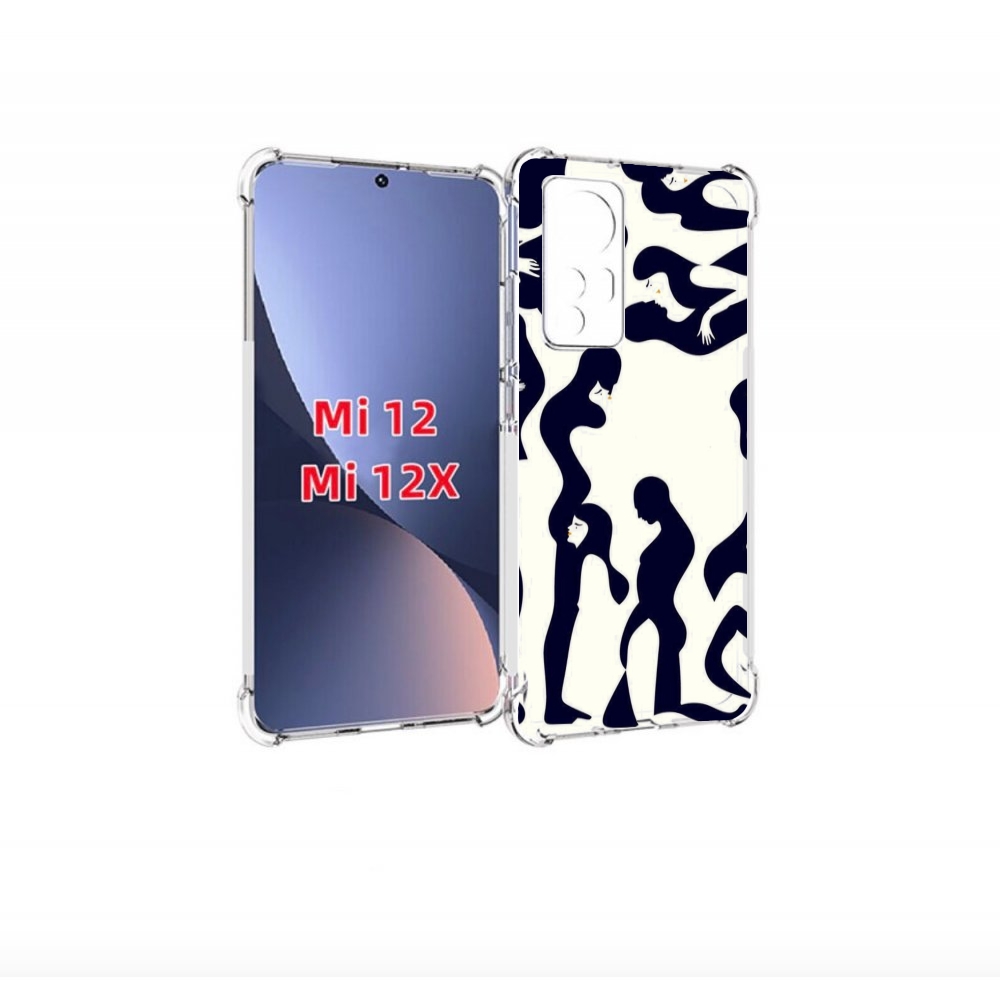 

Чехол бампер MyPads схема-пар для Xiaomi 12., Прозрачный, Tocco
