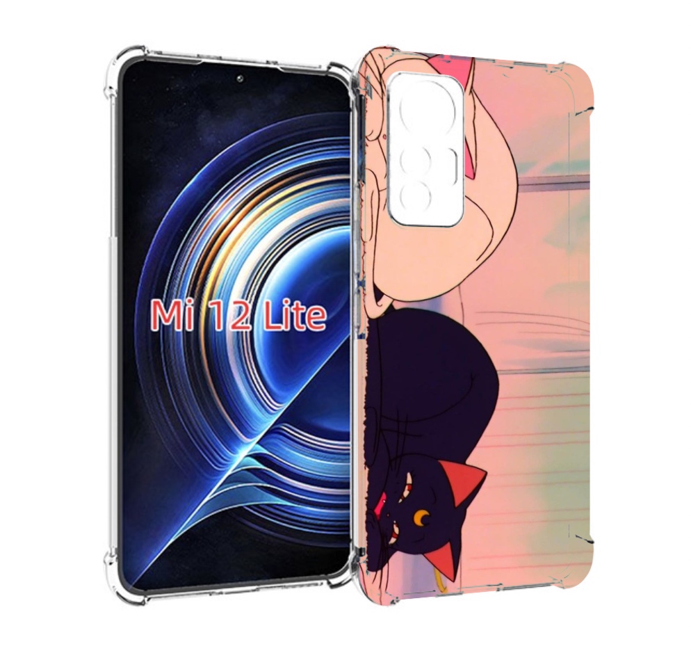 

Чехол MyPads спящие коты для Xiaomi 12 Lite, Прозрачный, Tocco