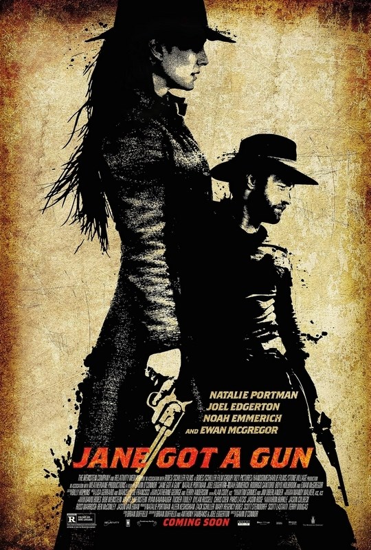 фото Постер к фильму "джейн берет ружье" (jane got a gun) 50x70 см nobrand