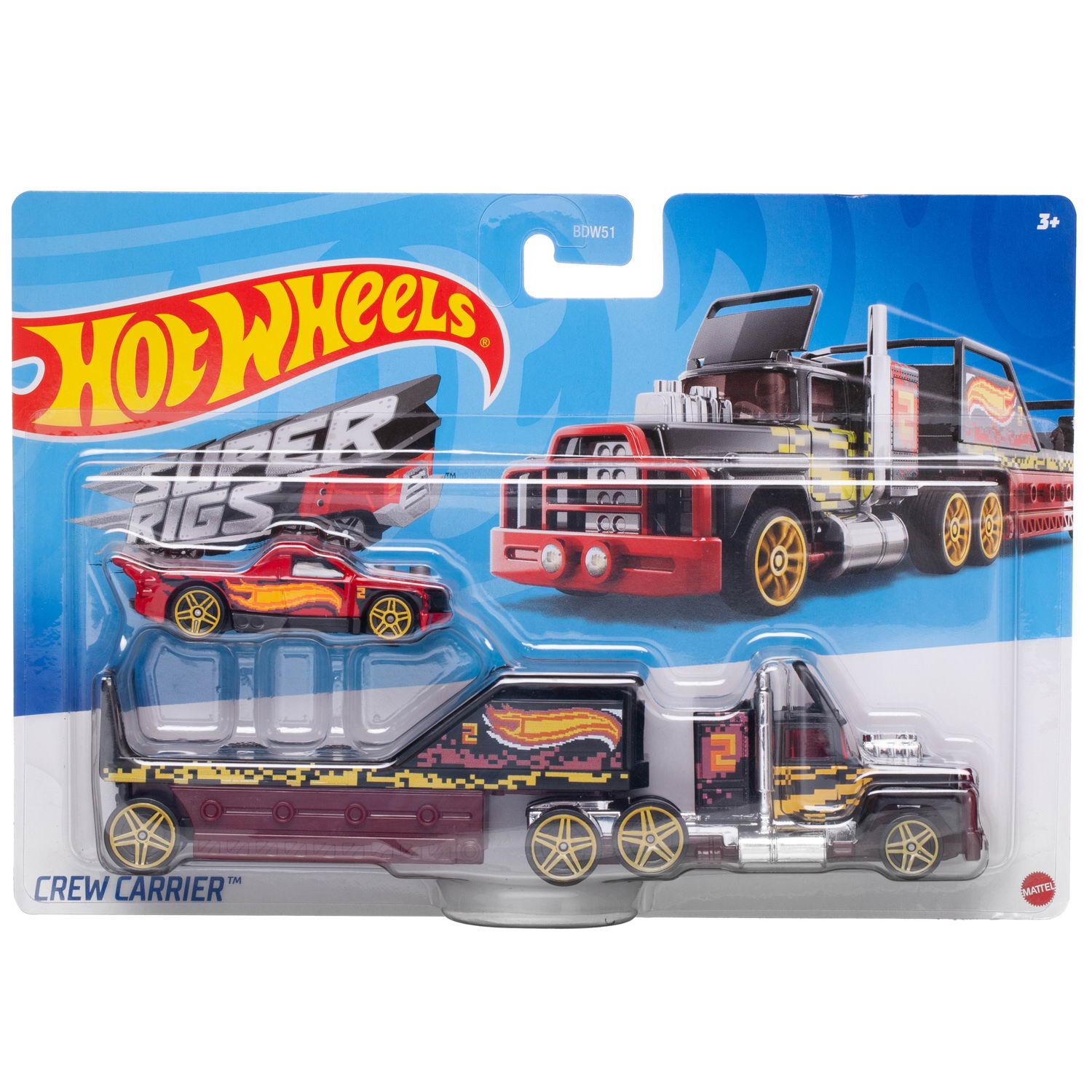 

Набор машинок Mattel Hot Wheels Трейлер с машинкой №6