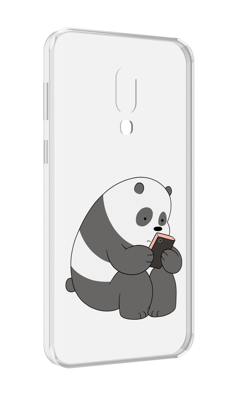 

Чехол MyPads панда-в-телефоне для Meizu 16 Plus / 16th Plus, Прозрачный, Tocco