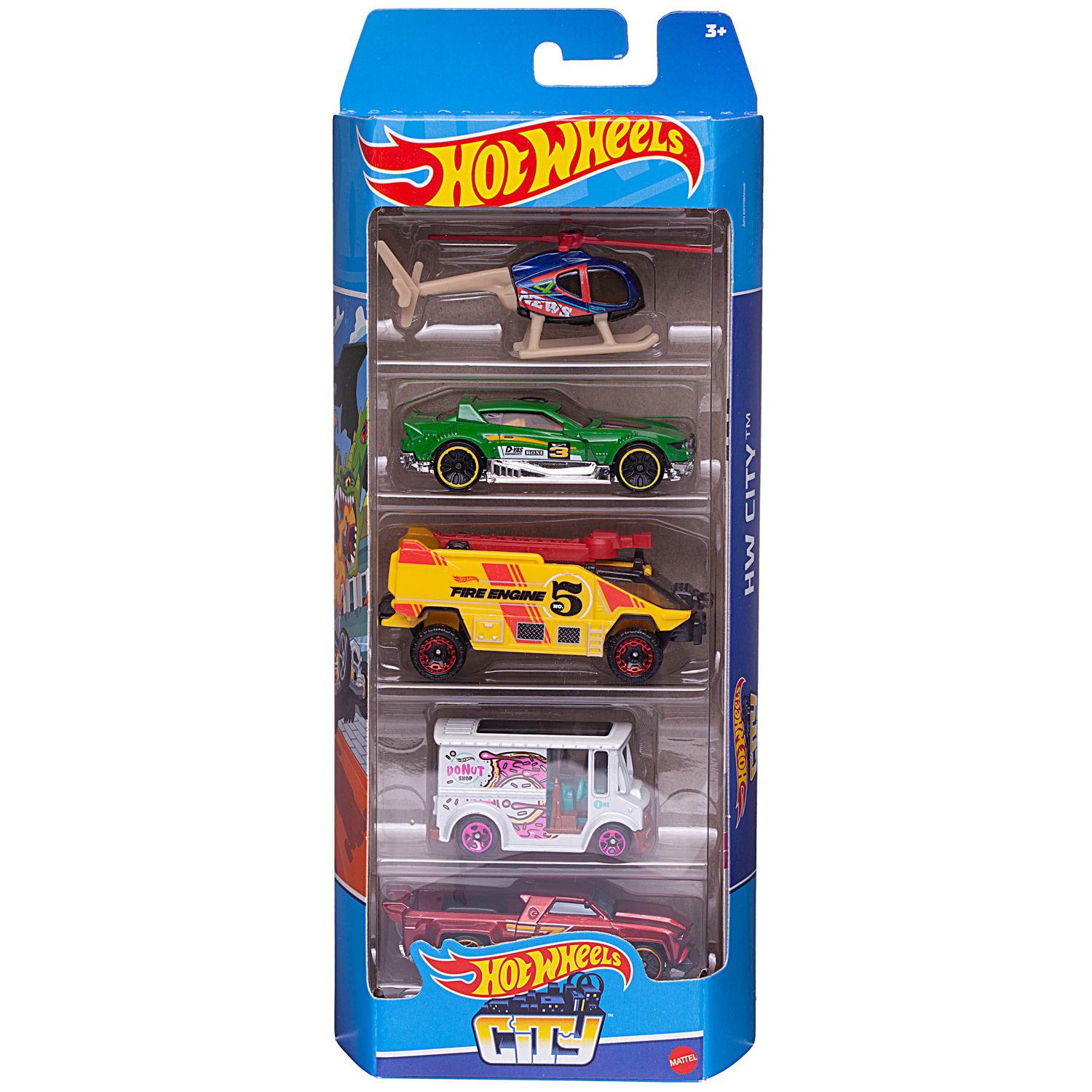 

Набор машинок Mattel Hot wheels Подарочный набор из 5 машинок №1