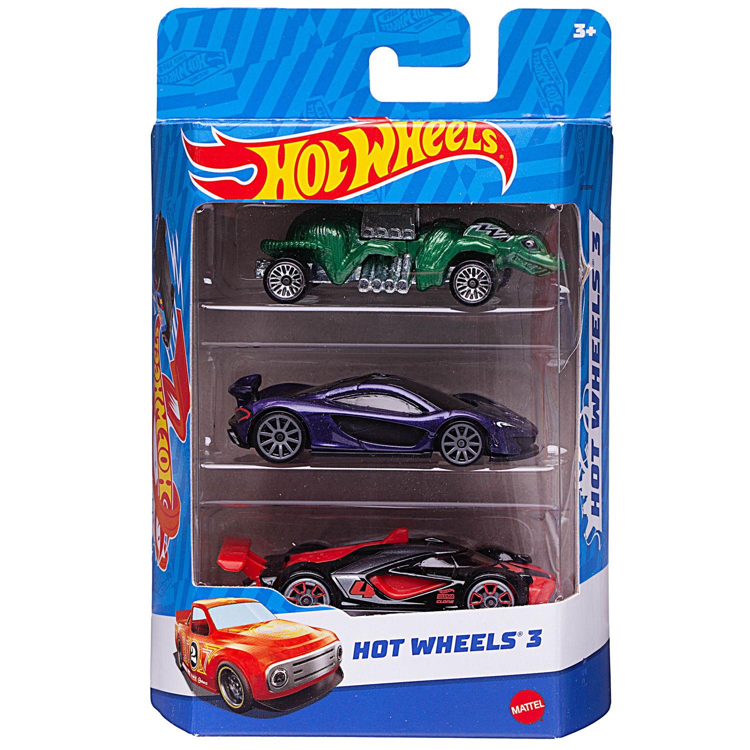 

Набор машинок Mattel Hot Wheels 3 машинки №2