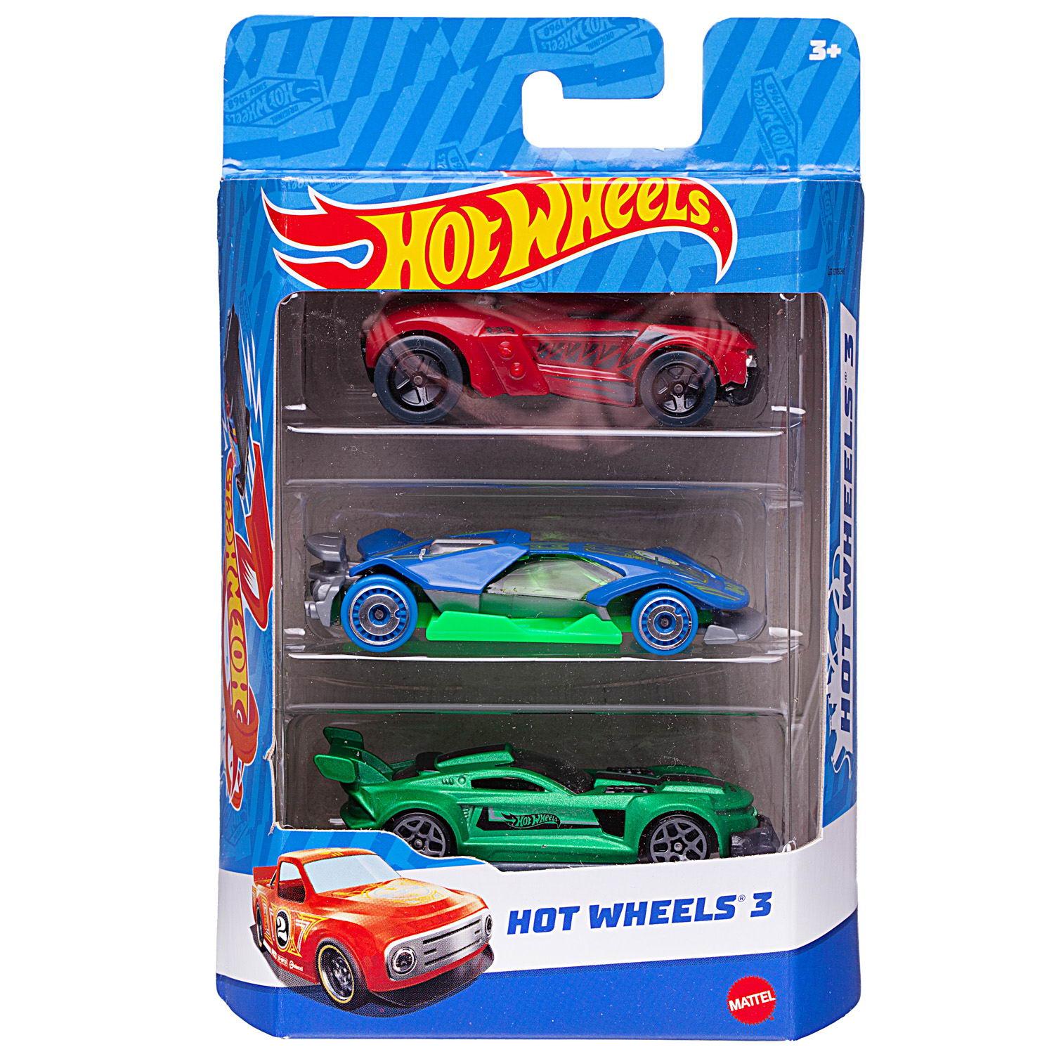 фото Набор машинок mattel hot wheels 3 машинки №1