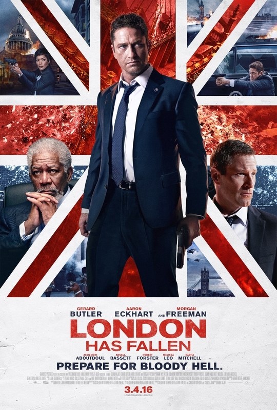 

Постер к фильму "Падение Лондона" (London Has Fallen) A2