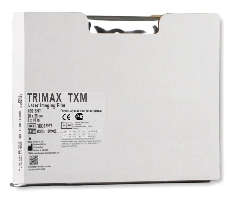 

Рентгенплёнка Trimax TXM Film 20x25 (100 листов)