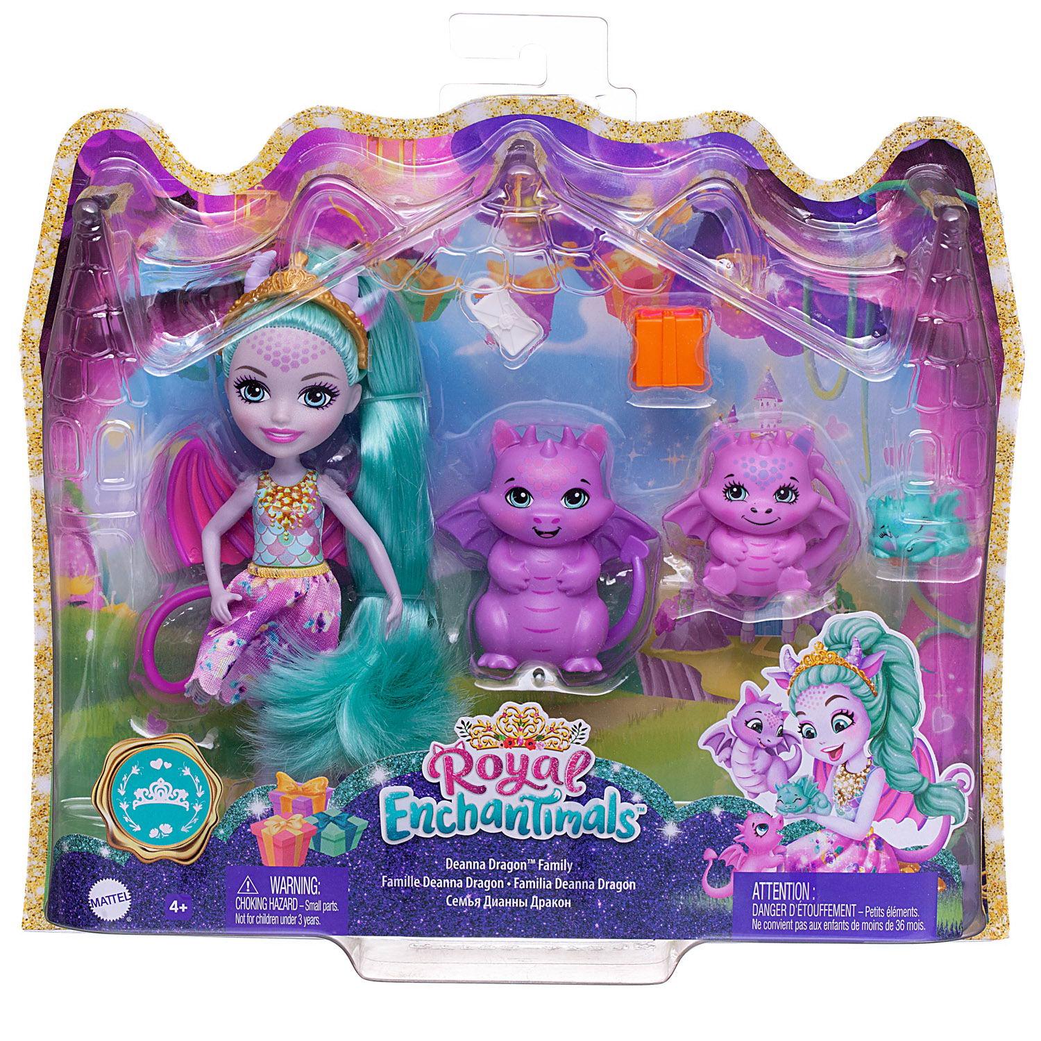 

Кукла Mattel Enchantimals с 3-мя зверушками №2