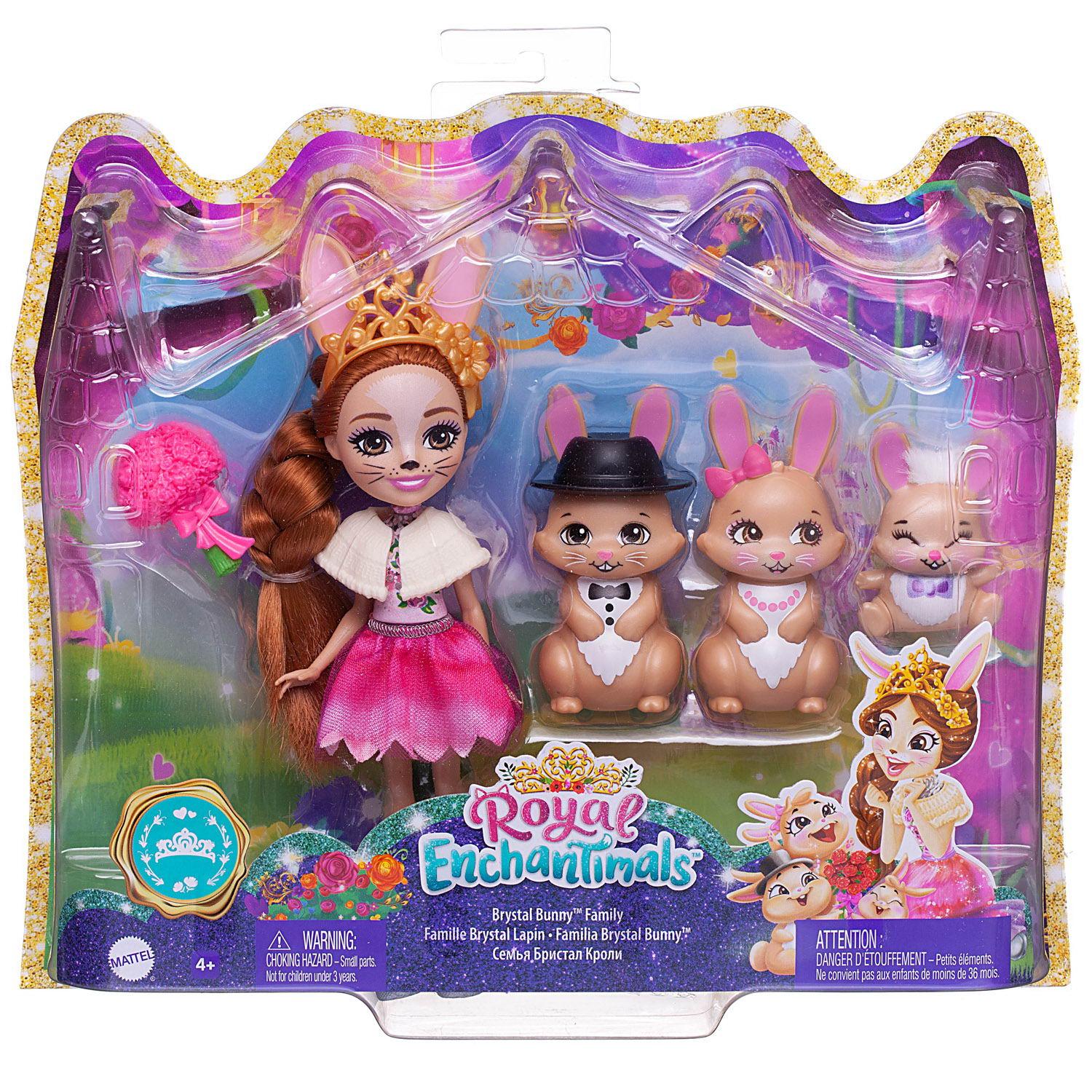 

Кукла Mattel Enchantimals с 3-мя зверушками №1