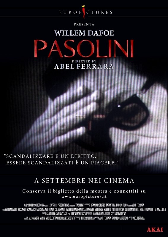 

Постер к фильму "Пазолини" (Pasolini) 50x70 см