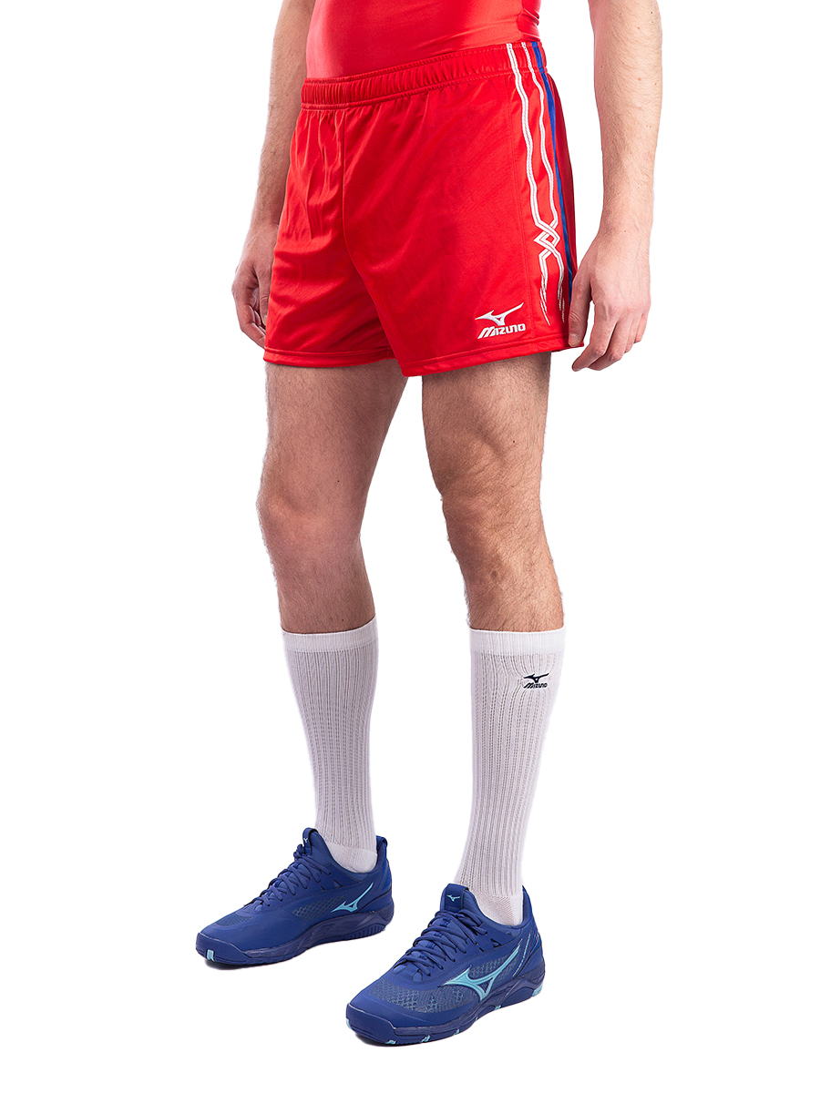 Спортивные шорты мужские Mizuno 59RMRUS красные XL