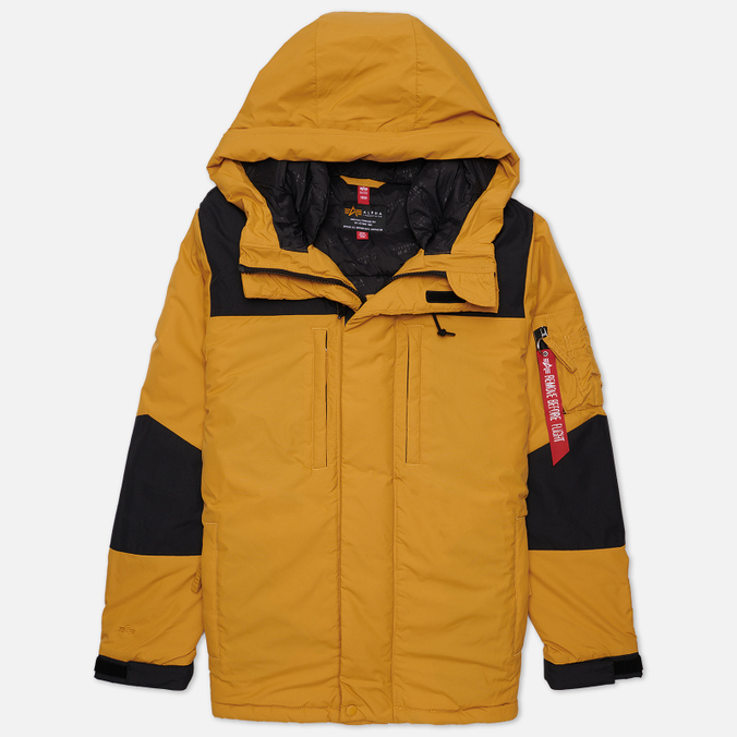 

Пуховик мужской Alpha Industries MJA49502C1-706 желтый M, MJA49502C1-706