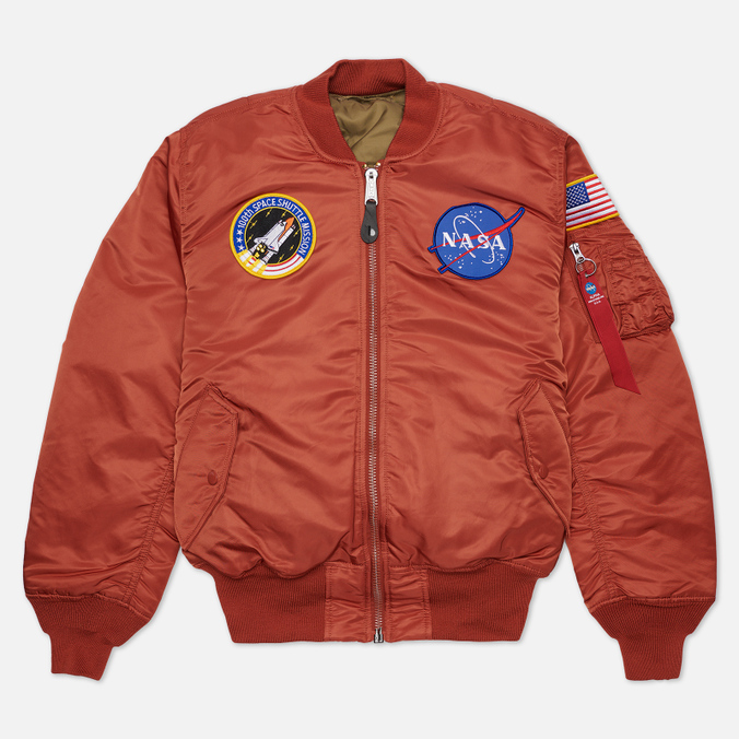 

Бомбер мужской Alpha Industries MJM21093C1-220 оранжевый S, MJM21093C1-220