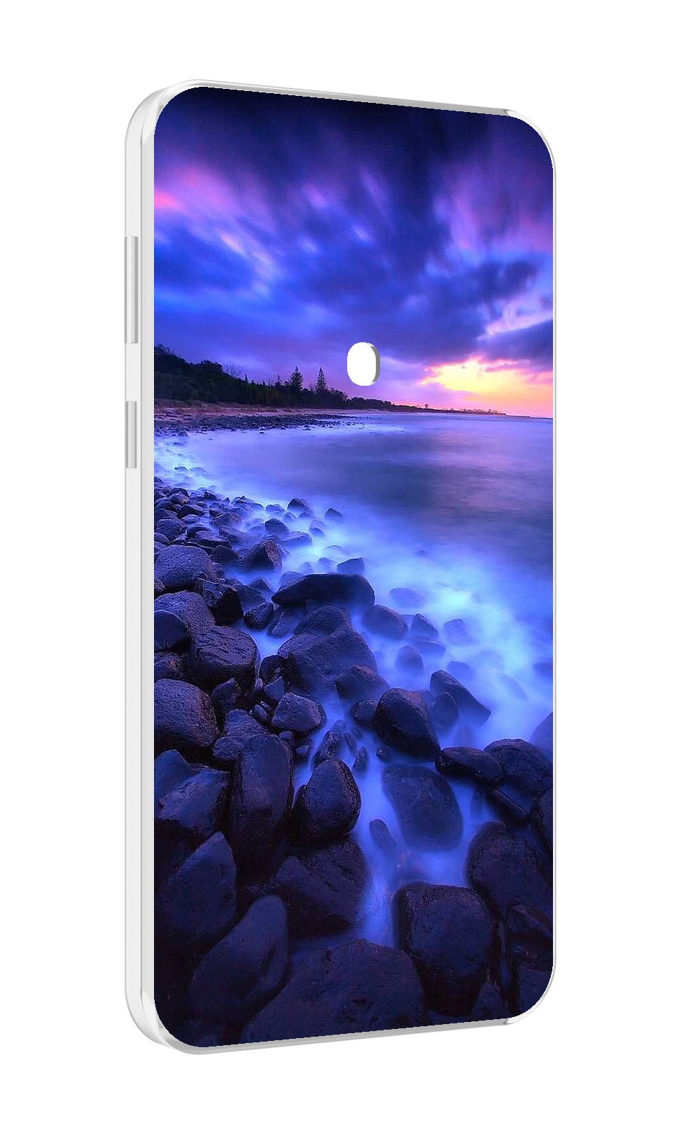 

Чехол MyPads неоновый берег для Meizu 16 Plus / 16th Plus, Прозрачный, Tocco