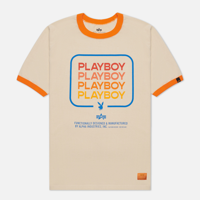

Футболка мужская Alpha Industries CTP52001C1-101 бежевая XL, CTP52001C1-101
