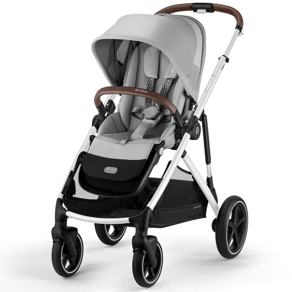 Прогулочная коляска Cybex Gazelle S с корзинкой без дождевика, цвет Lava Grey