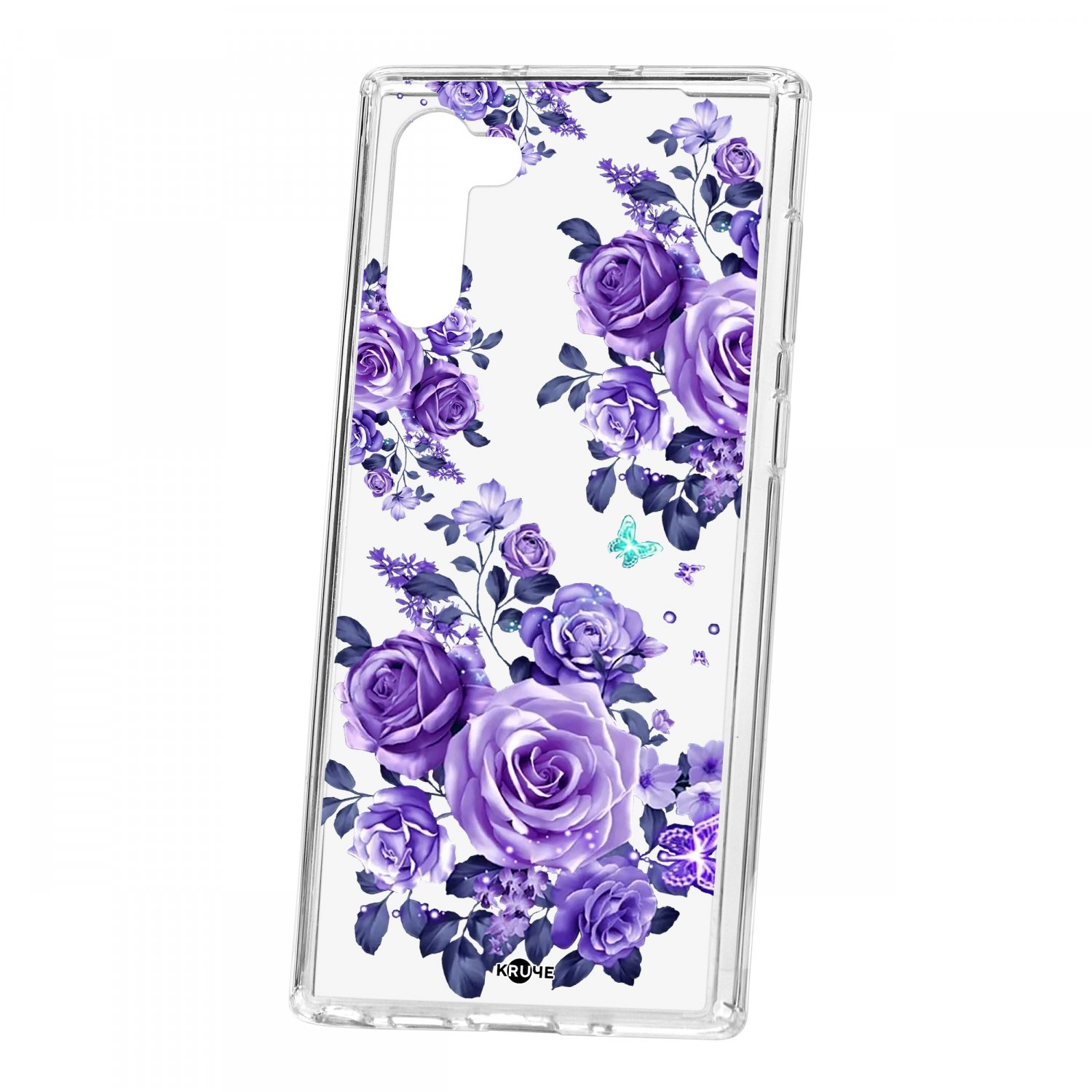 фото Чехол-накладка samsung galaxy note 10 kruche print roses кruче