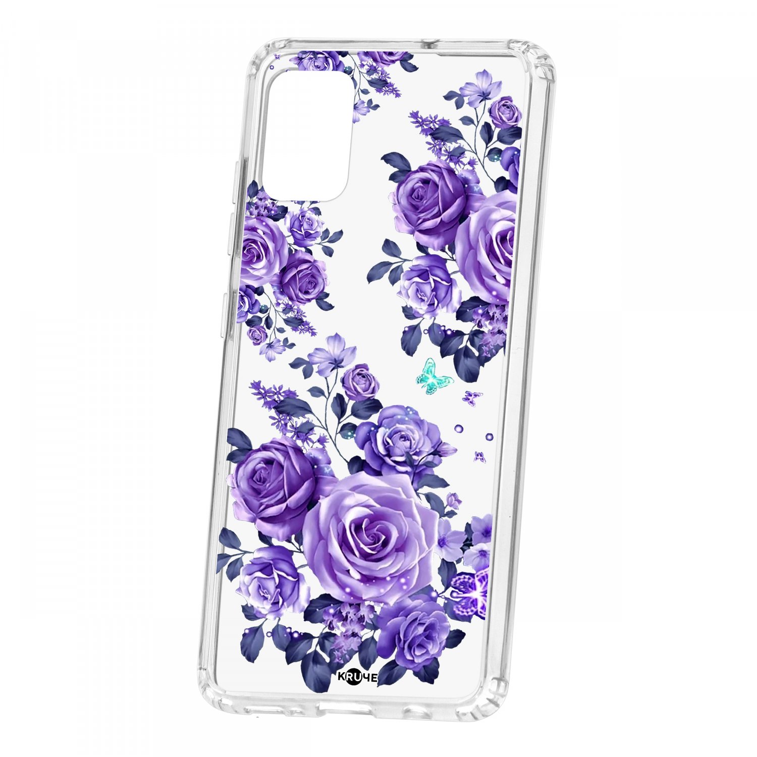 фото Чехол-накладка samsung galaxy a51 kruche print roses кruче