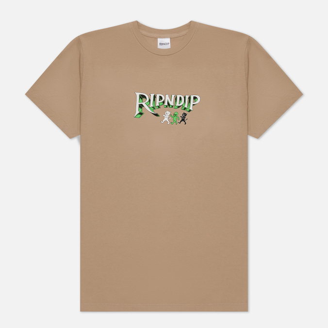 

Футболка мужская Ripndip RND9577 бежевая M, RND9577