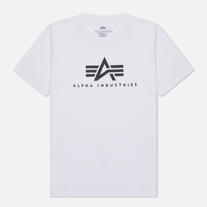 

Футболка мужская Alpha Industries UTB49000G1-100 белая 2XL, UTB49000G1-100