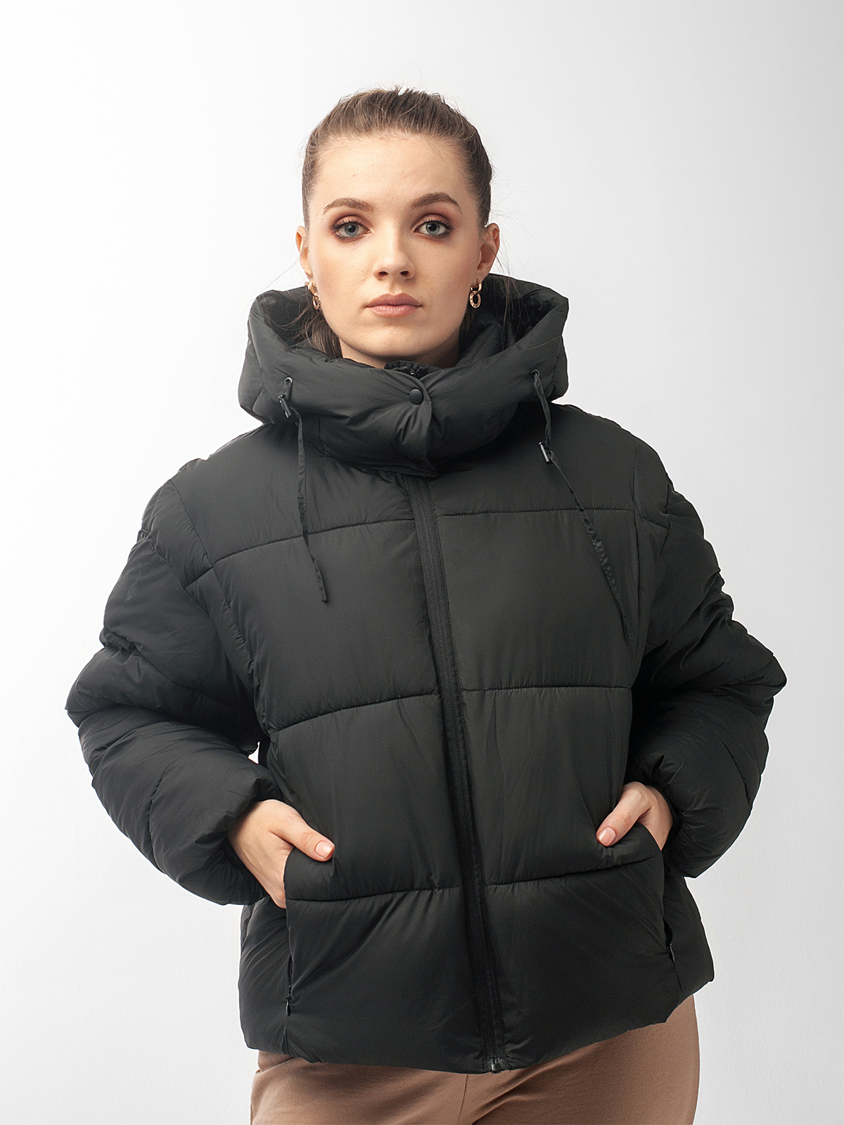 Куртка женская NOORD PAC19006 черная 2XL