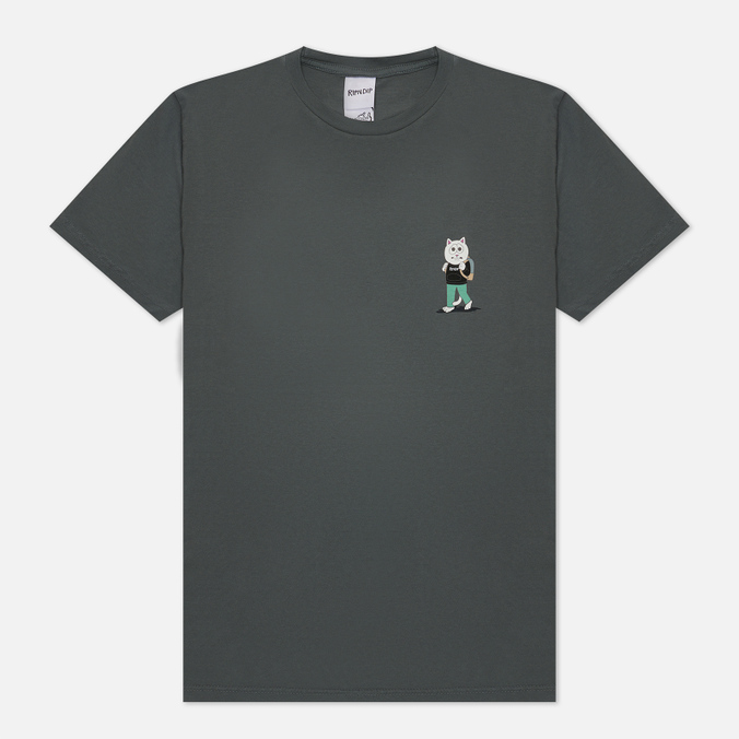 

Футболка мужская Ripndip RND9574 серая S, RND9574