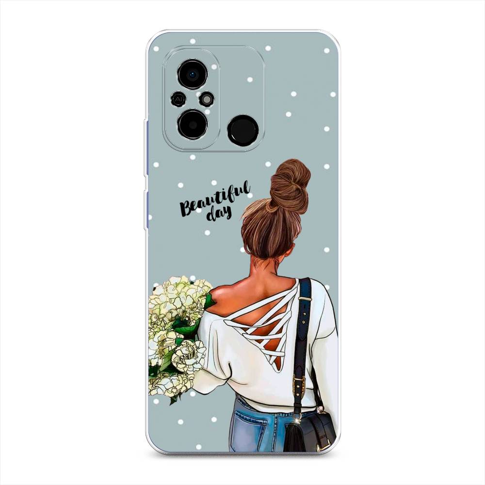 

Чехол Awog на Poco C55 "Beautiful day", Голубой;коричневый;бежевый, 318250-6