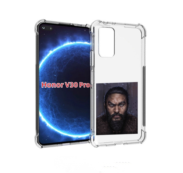 

Чехол бампер MyPads портрет-императора для Honor V30 Pro, Прозрачный, Tocco