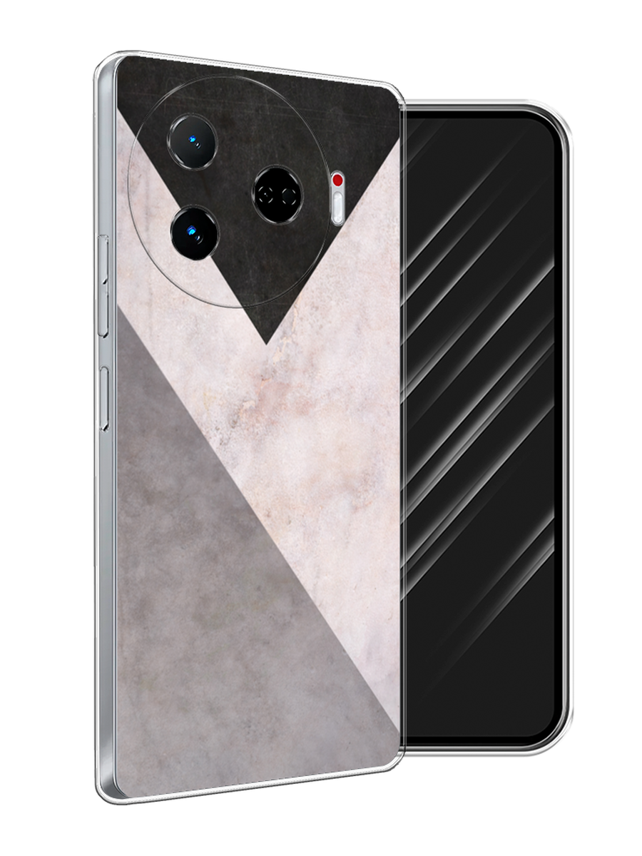 

Чехол Awog на Tecno Camon 30 Pro 5G "Геометричный мрамор", Бежевый, 305150-1