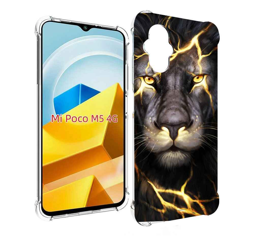 

Чехол MyPads Tocco для Xiaomi M5 Светящийся-лев мужской, Прозрачный, Tocco