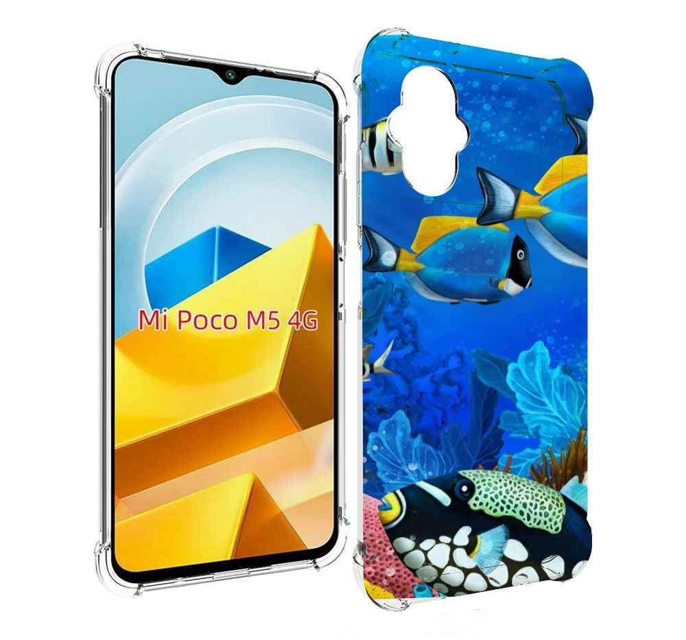 

Чехол MyPads Tocco для Xiaomi M5 Рыбки, Прозрачный, Tocco
