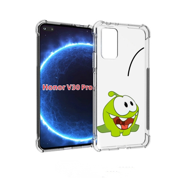 

Чехол бампер MyPads попрыгунчик для Honor V30 Pro, Прозрачный, Tocco