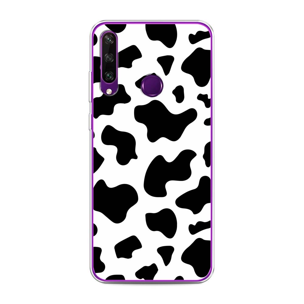 

Чехол Awog на Huawei Y6p "Пятна коровы", Белый;черный, 6103250-1